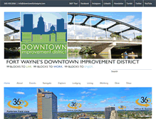 Tablet Screenshot of downtownfortwayne.com